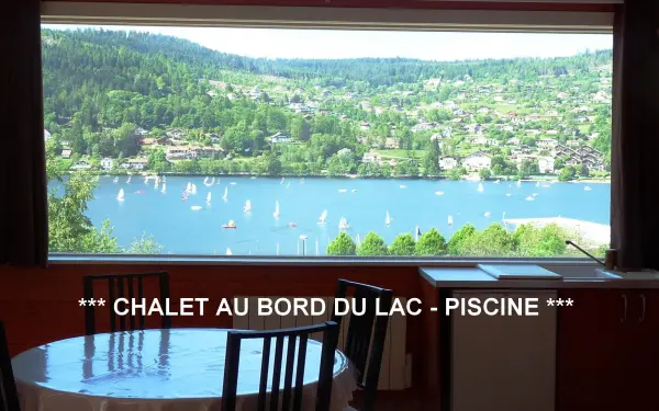 *** Chalet au bord du Lac - Piscine *** - Location - Vacances & week-end à Gérardmer