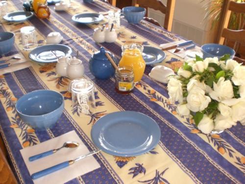 Chambre d'hôte climatisée en Provence - Das Frühstück