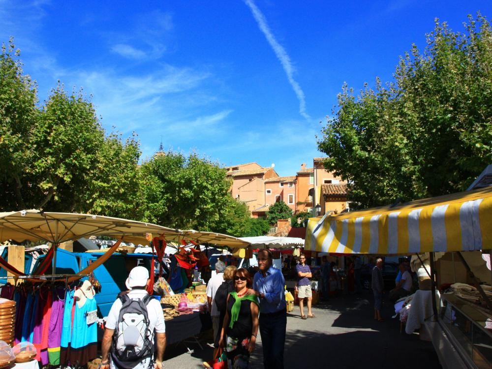 Chambres de charme-Le clos des lavandes - Markt der Provence - Lavendel Clos