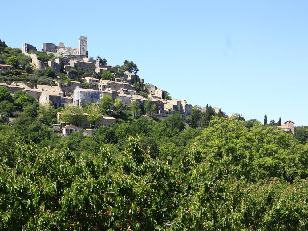 Chambres de charme-Le clos des lavandes - Das Dorf Lacoste