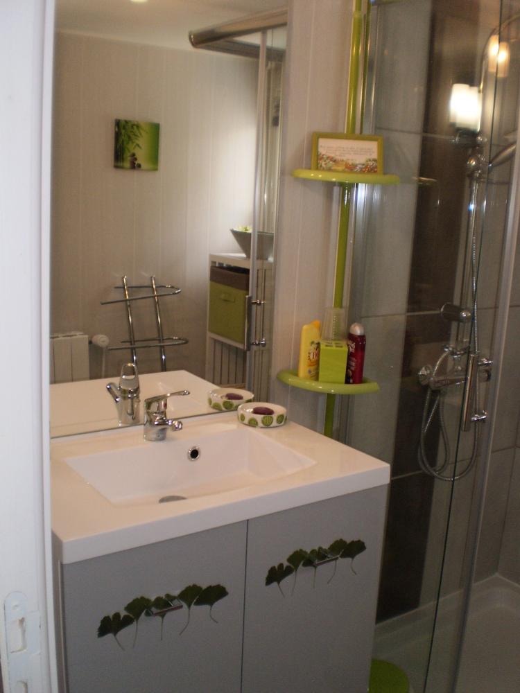 Chambres d'hôtes le Boischaut - Badezimmer Zimmer Papyrus