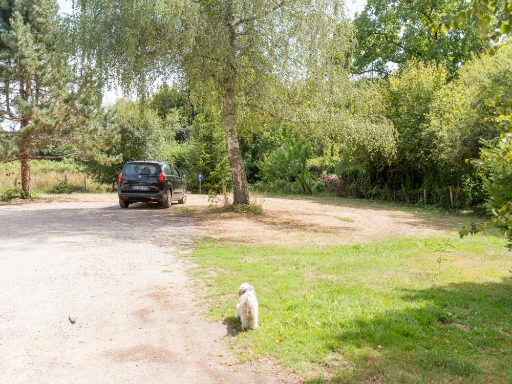 Chambres d hôtes floromel - Kundenparken auf privatem Grundstück