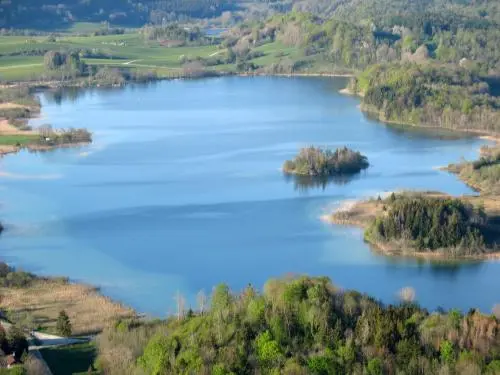 Chambres d'hôtes les 5 Lacs - Vue du ciel chambres d'hôtes jura