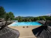 Charmant camping Familiale 3 Etoiles vue 360 plage piscine à débordement empl XXL - Camping - Vacances & week-end à Labeaume
