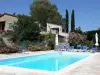 Charmante villa avec appartement séparé - Ferienunterkunft - Urlaub & Wochenende in Le Thoronet