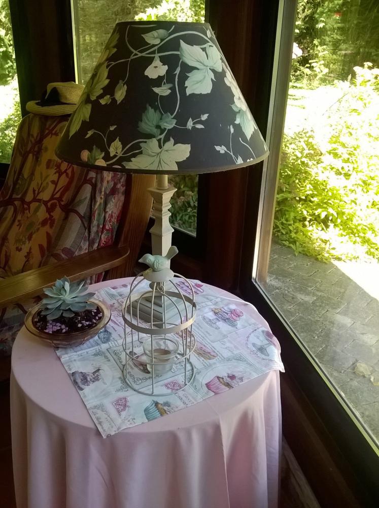 Die Châtaigneraie - Kleine Ecke der Veranda