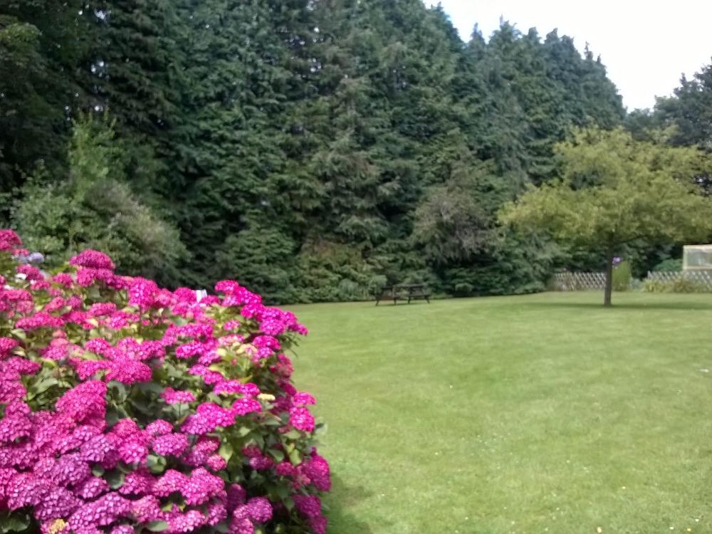 Die Châtaigneraie - Der Park
