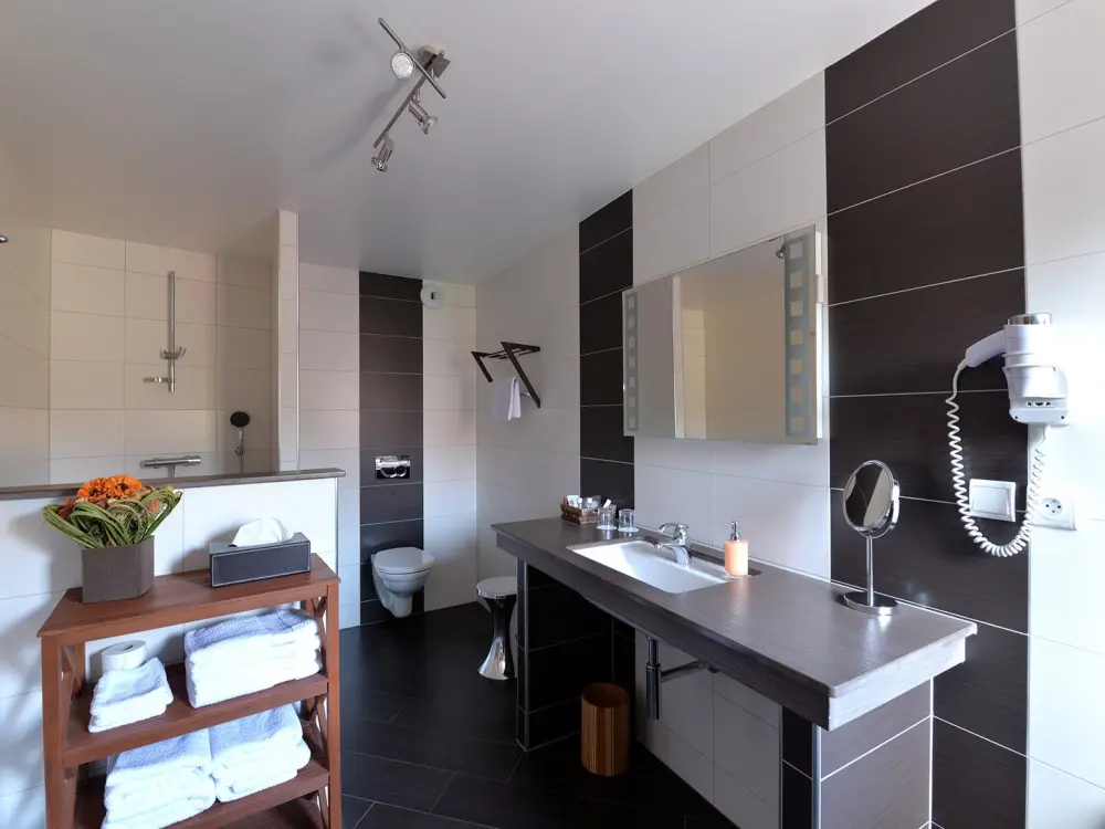 Clos des Raisins酒店迷人的客房 - 浴室Sylvaner