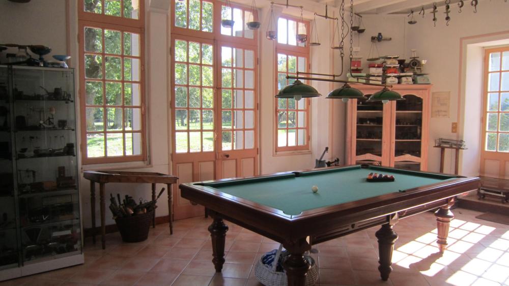 Le Clos de la Garenne - Billiardzimmer und Versammlungsraum