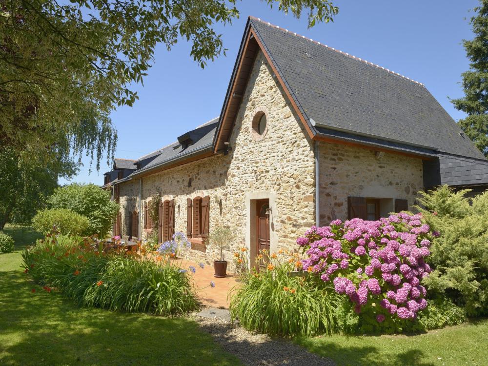 Le Clos du Piheux - Das Gästehaus in Anjou blau