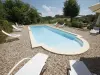 La Colline d'orance - The pool