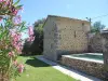 Cottage provencal climatise et piscine - Location - Vacances & week-end à Uzès