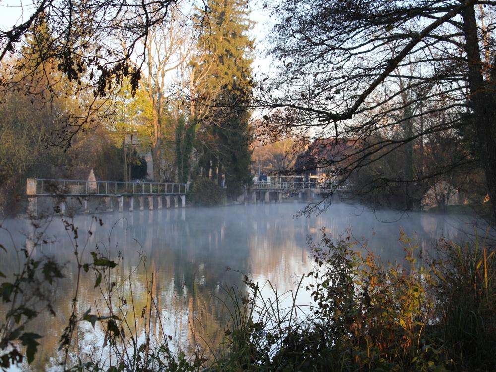 La Croix Saint Jean - Die Seine im Herbst