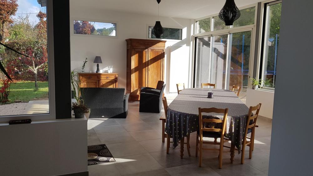 Domaine des catalpas - Der Gemeinschaftsraum zum Frühstück