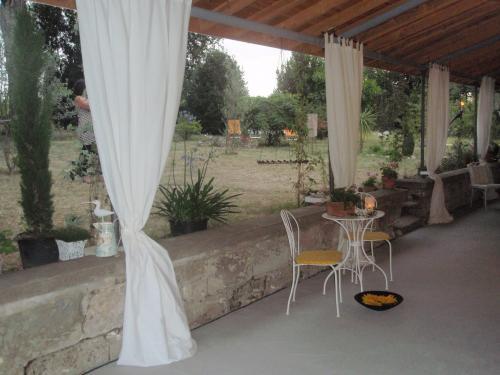 Domaine Mongiron - Die Terrasse