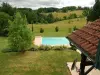 Domaine Sainte Barthe - Vue de la Chambre du Photographe