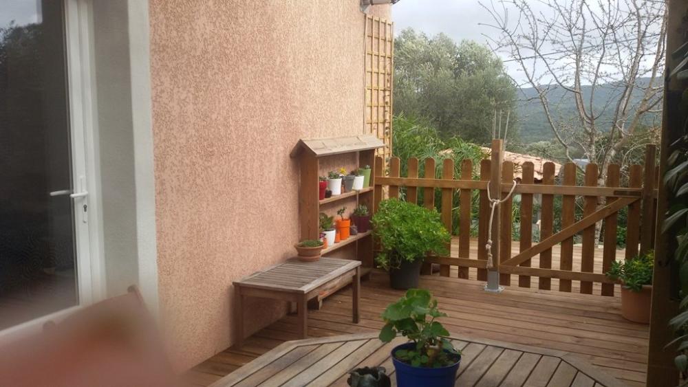 L'Escala - Die Terrasse von Amandier