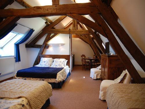 La Ferme des Perriaux - Immergrün Zimmer bieten Platz für bis zu 6 Personen