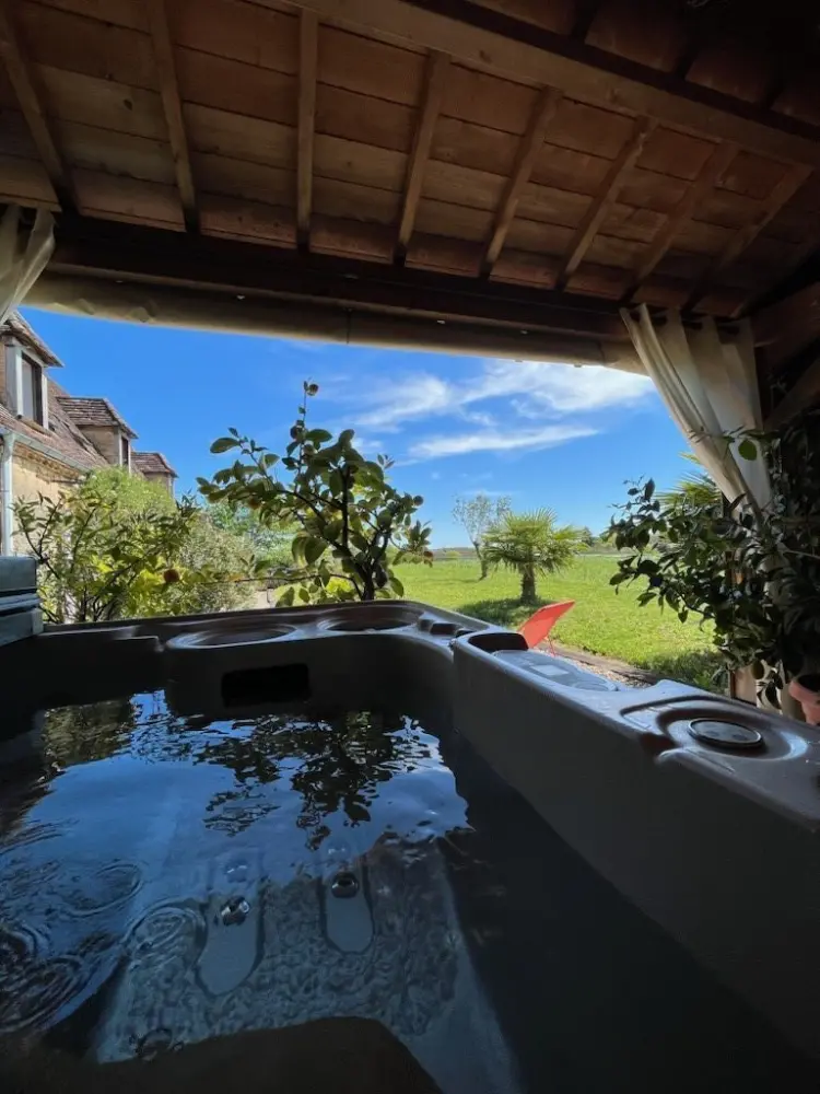 Gästezimmer La Ferme de la Croix - Jacuzzi Gästehaus