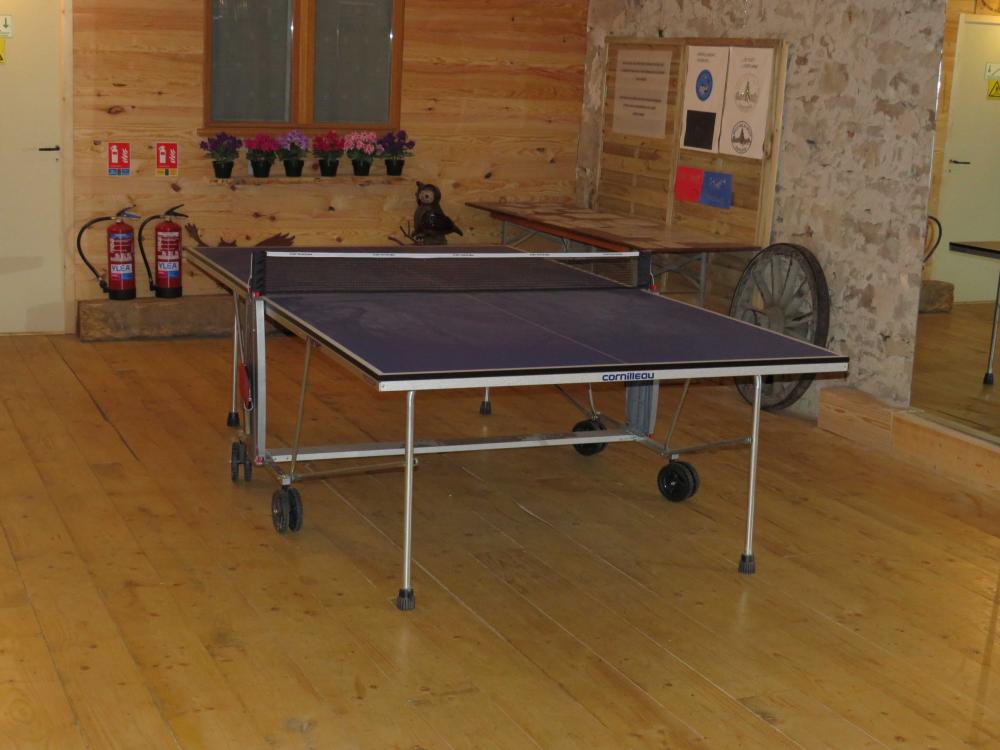 Grange d'Anjeux B&B - Tischtennis