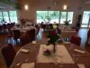 Hotel le moulin de savin remained le clos fleuri - Restaurant - Holidays & weekends in Le Monastier-sur-Gazeille