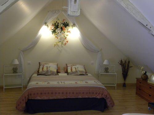 Maison d'Hôtes La Quèrière - Familienzimmer ' Orchideen '