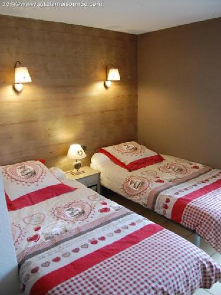 La Maisonnée - Schlafzimmer 2 mit zwei Einzelbetten