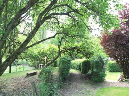 Die Maréchalerie im Loire-Tal - Im Garten, der Weg bis ins Tal