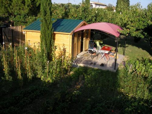 Mas Les Oliviers 2 - Shed 13 m², Küche, Essbereich, überdachte Terrasse