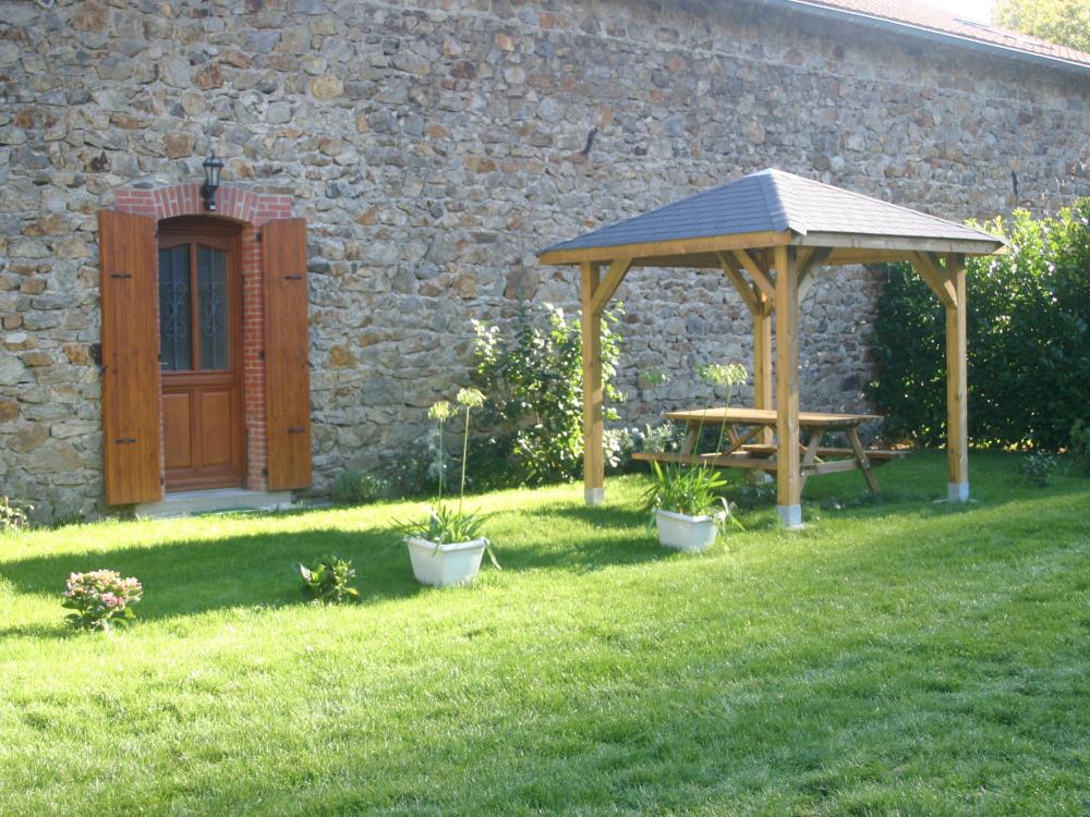 Die Mühle Andaure - Gartenpavillon