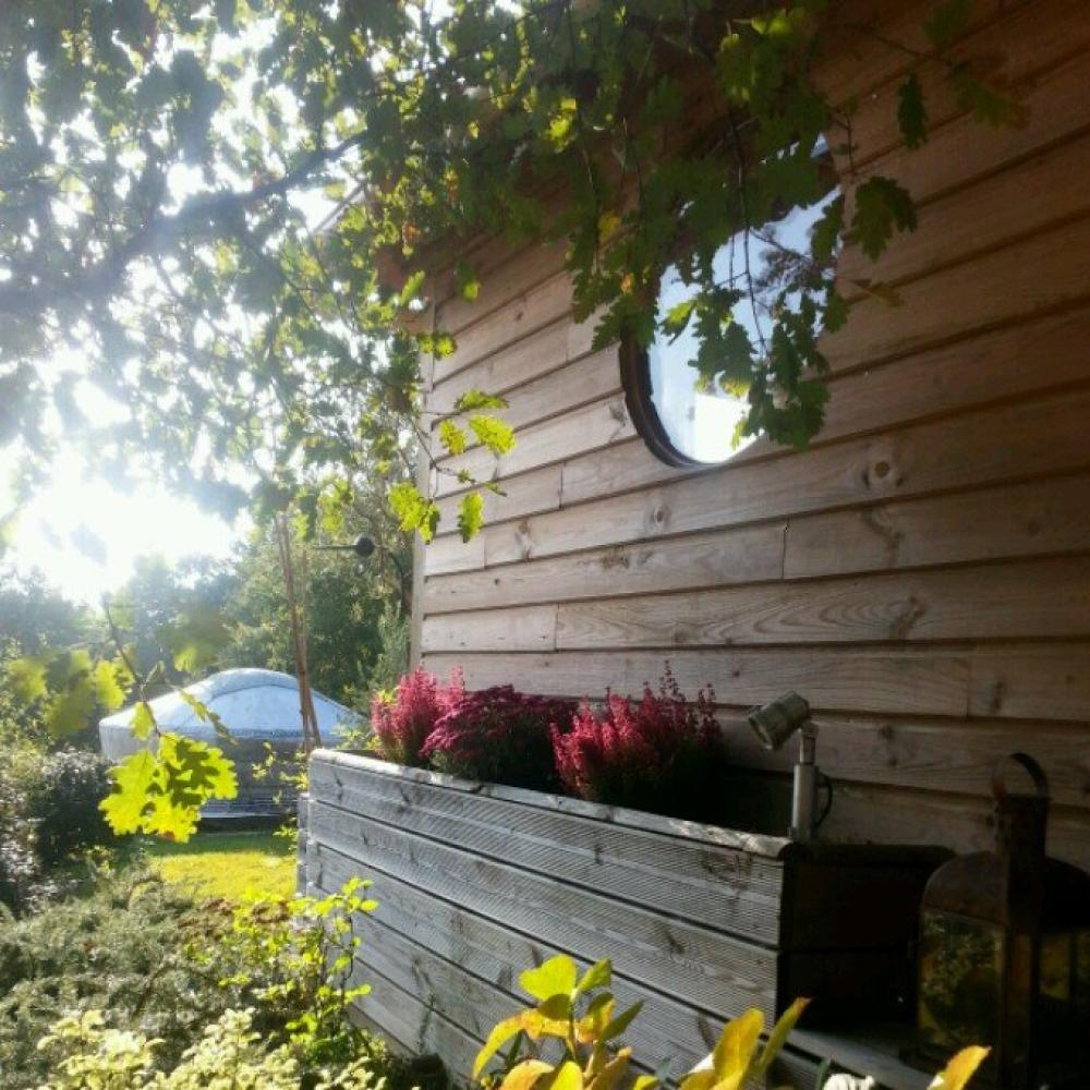 Natura-Lodge - Herbstmorgen in Ardèche
