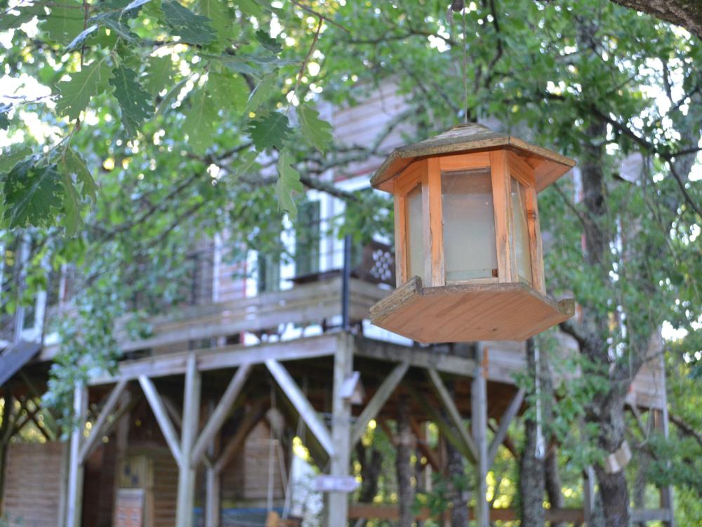 Natura-Lodge - Kabinen in den Cevennen Bäumen