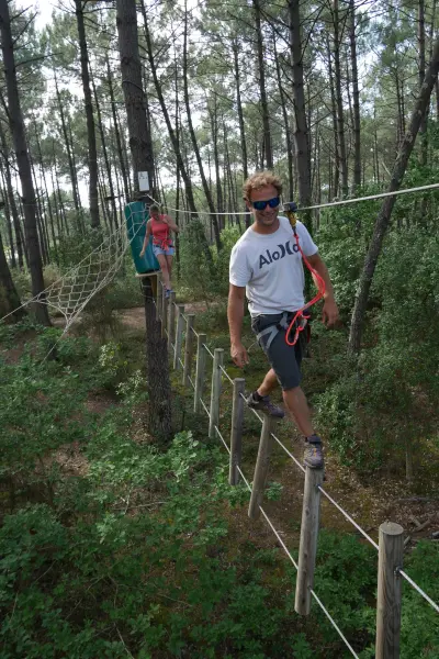 Parque arborismo Landes Aventure - Actividad - Vacaciones y fines de semana en Mimizan