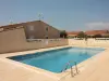 Pavillon avec piscine commune à 500m de la plage - Alquiler - Vacaciones y fines de semana en Valras-Plage