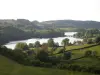 Les quatre saisons en Morvan - Le lac du Crescent