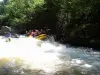 Les quatre saisons en Morvan - Rafting sur la rivière chalaux