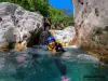 Randonnée aquatique dans les Gorges du Verdon - Activité - Vacances & week-end à Castellane