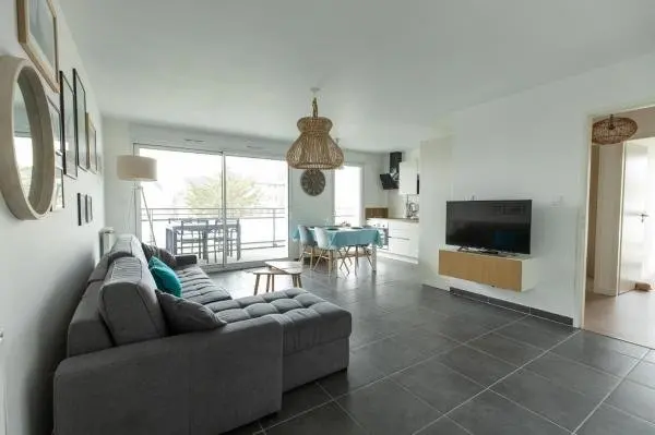 Riviera - T3 avec piscine partagée et parking proche plage Arzon - Aluguer - Férias & final de semana em Arzon