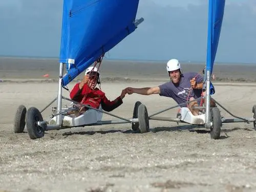Sand yachting in Mont St Michel Bay - Activity - Holidays & weekends in Hirel