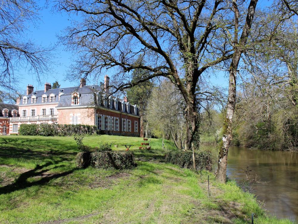 Schönes Zimmer im Château in Sologne - Die Burg auf dem Sauldre