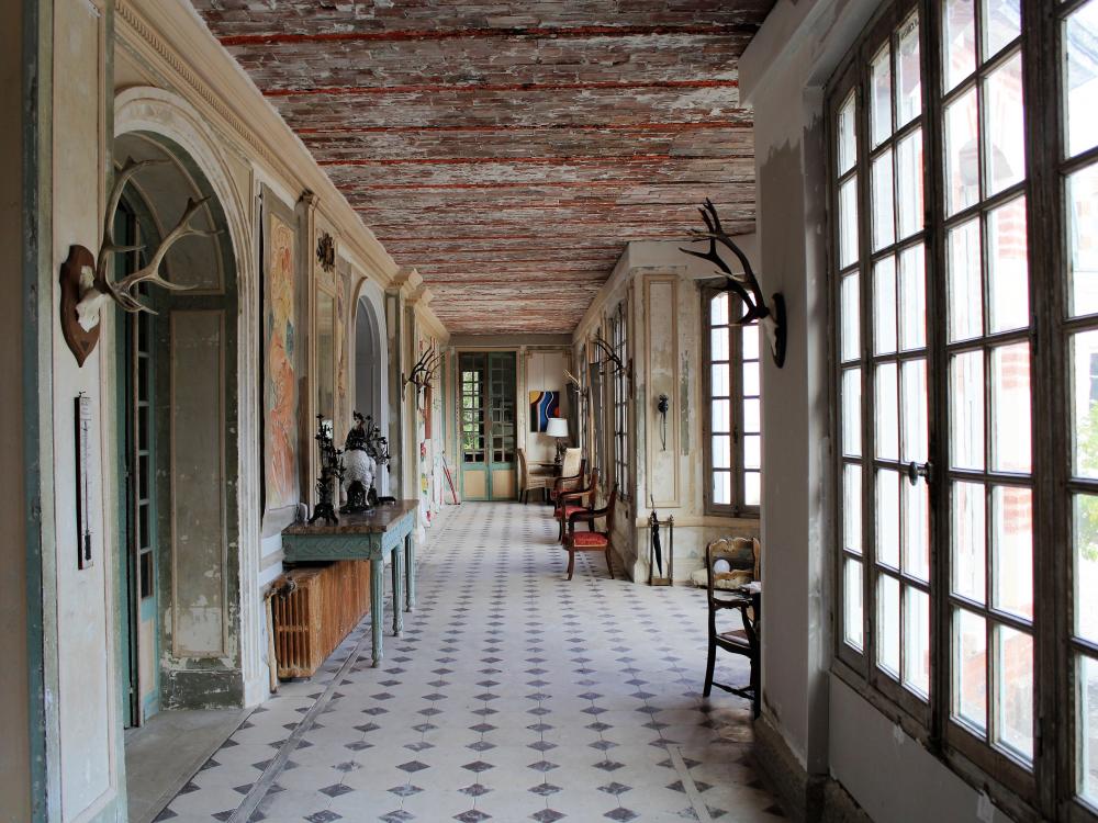 Schönes Zimmer im Château in Sologne - Der Eingang Galerie