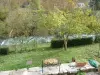 Les Sorbiers - Vallée d'Aure - Jardin, torrent la Neste