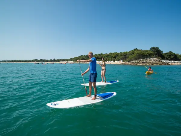 Stehpaddeln am Strand Les Dames - Aktivität - Urlaub & Wochenende in Noirmoutier-en-l'Île