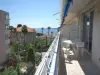 T3 Pte Croisette Vue mer Plage à 100m - Rental - Holidays & weekends in Cannes