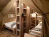 Tente Familiale au Camping Hautoreille - Camping - Vacances & week-end à Bannes