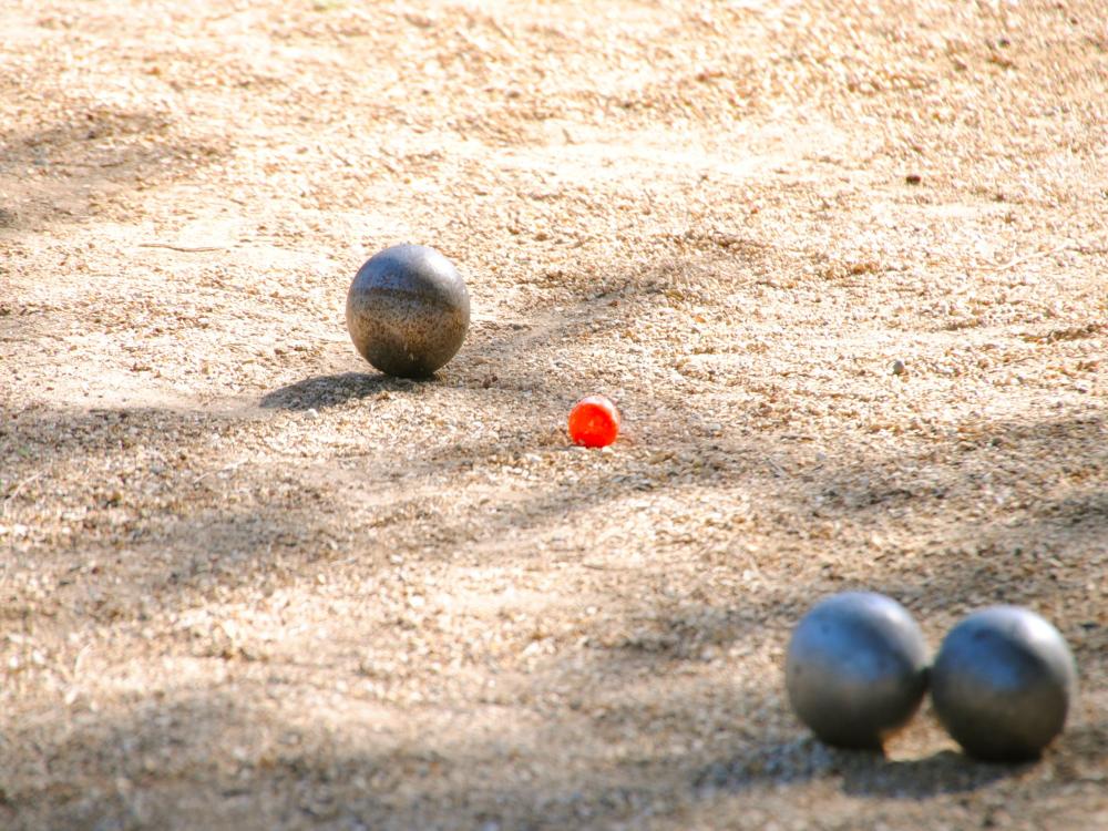 Les terrasses de Valensole - Der Petanque-Hof