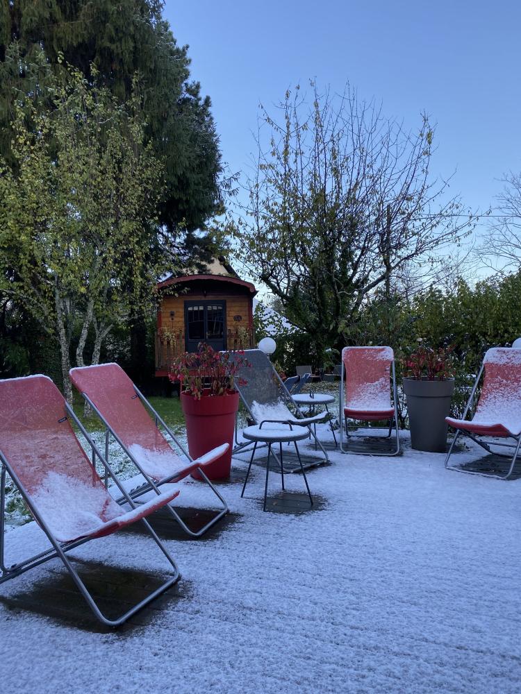 The Green Mare Bed & Breakfast - Erste neiges_Novembre 2019