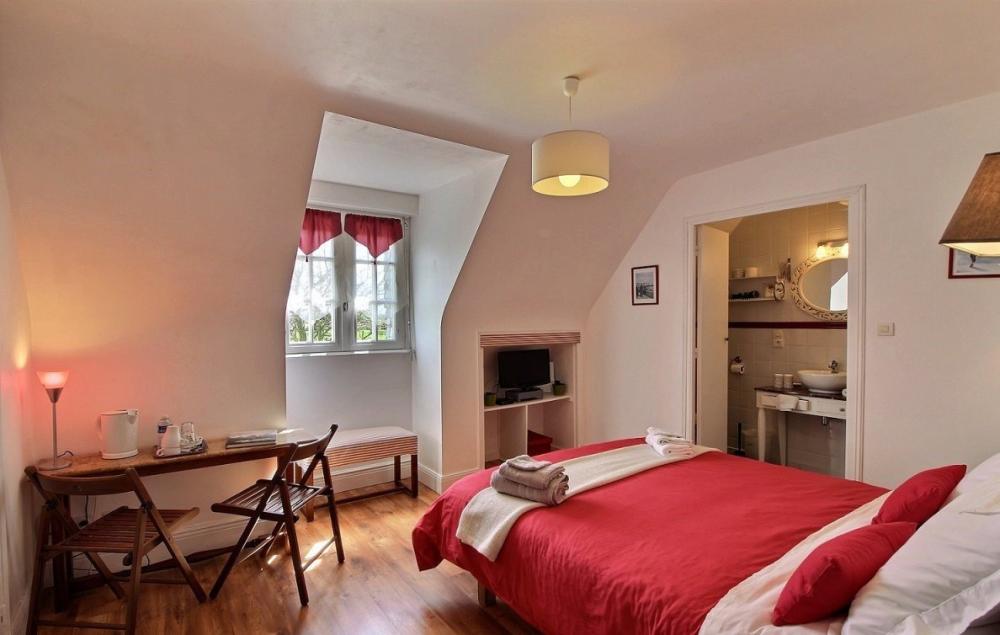 Le Tregonnec - Rotes Zimmer