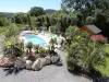 Villa de charme 5 * L'oasis de Boisset - Ferienunterkunft - Urlaub & Wochenende in Anduze