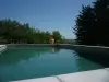 Villa entre nîmes et avignon piscine wifi PRO - Location - Vacances & week-end à Sernhac